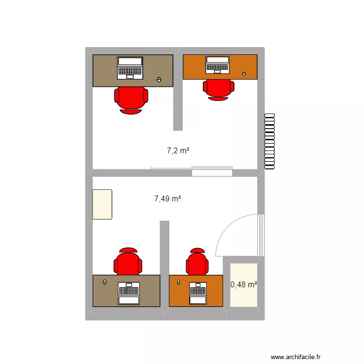 Studio d&eacute;cro info . Plan de 