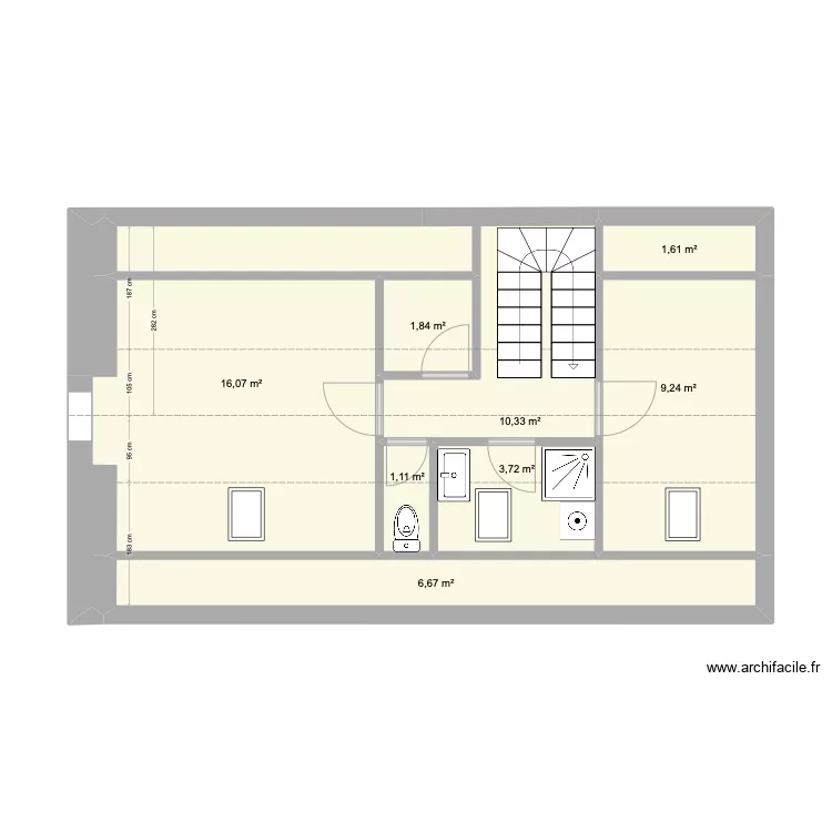 &eacute;tage 1. Plan de 