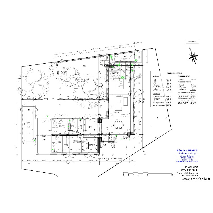 PLAN EU CHAILLOU. Plan de 0 pièce et 0 m2