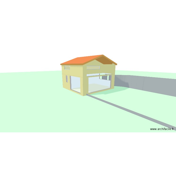 Pool house - Projet 2 - 2. Plan de 4 pièces et 51 m2