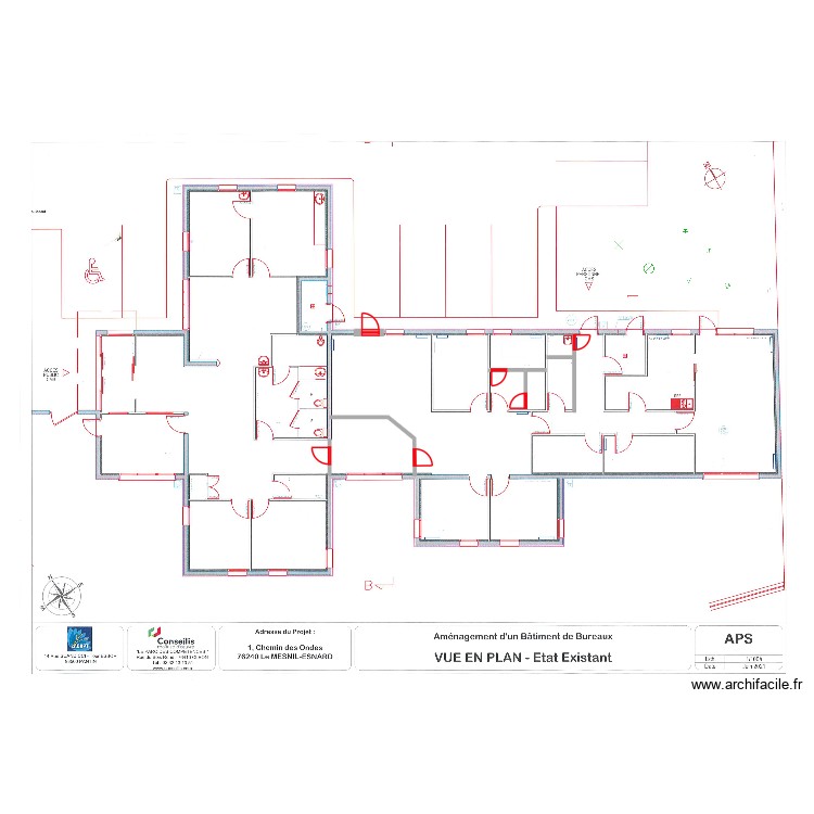 CAJM / CMS. Plan de 0 pièce et 0 m2