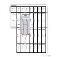 plateforme selon photos, OK (plan pdf AVN, escalier mal placé...)