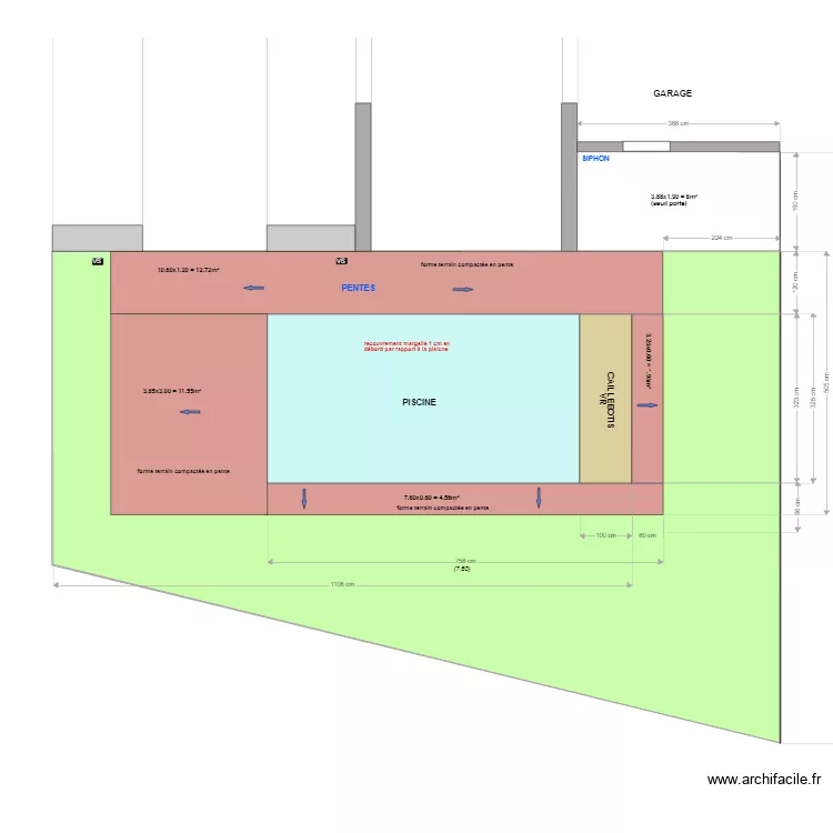 DELABY (plan implantation)janvier 2025. Plan de 