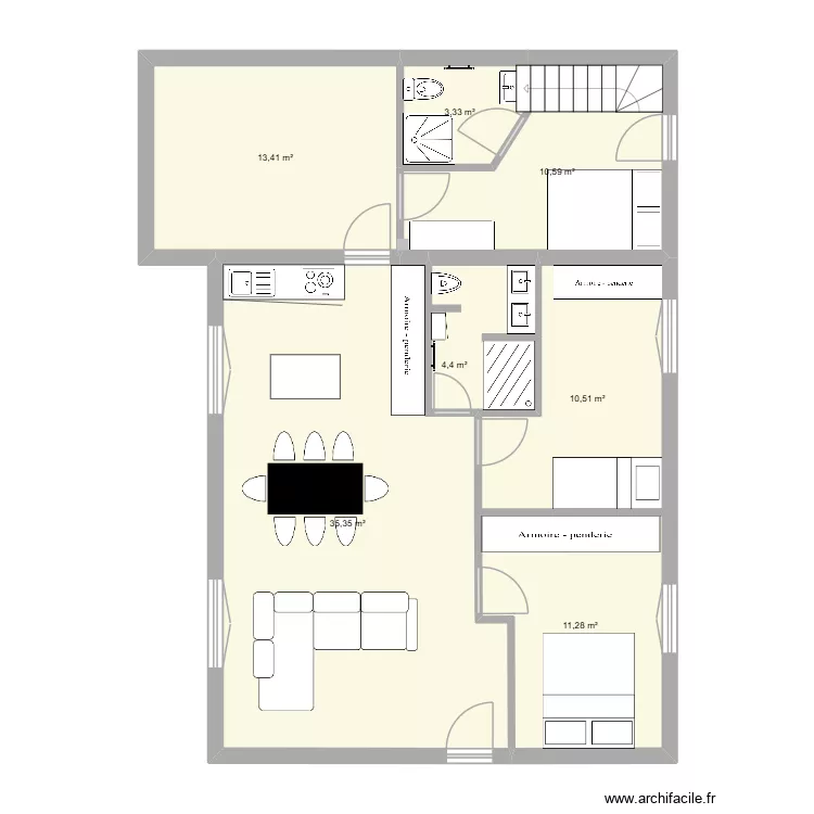 Castelmaurou. Plan de 7 et 89 m² Castelmaurou. Plan de 7 et 89 m²