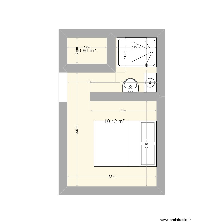 Joffre. Plan de 0 pièce et 0 m2