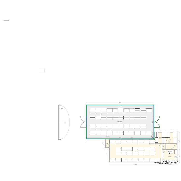Positionnement Hamacs modif 062024. Plan de 8 pièces et 280 m2