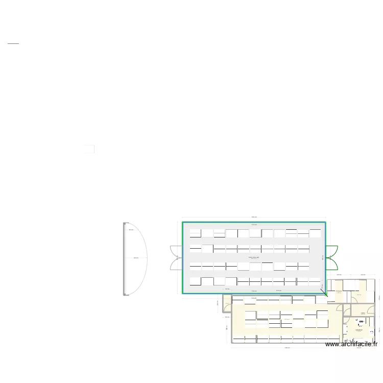 Positionnement Hamacs modif 062024. Plan de 