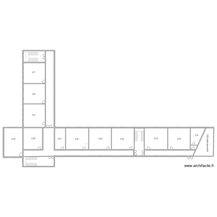 Jemappes +1. Plan de 0 pièce et 0 m2 Jemappes +1. Plan de 0 pièce et 0 m2