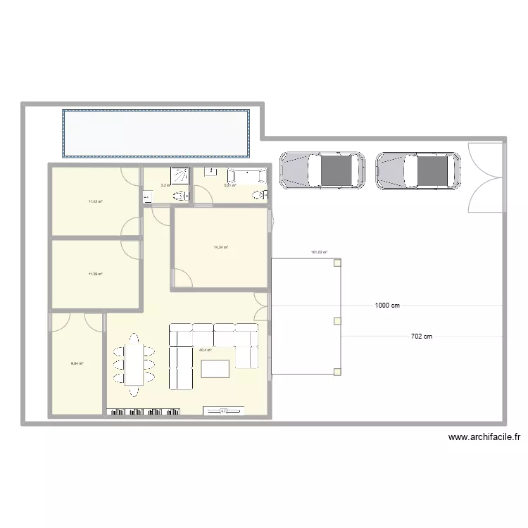 Notre chez nous. Plan de 