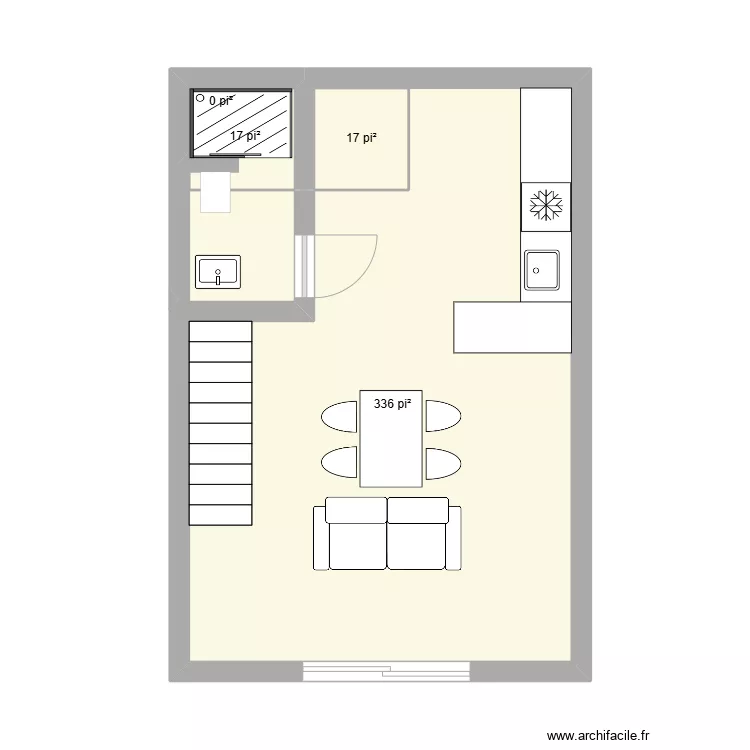 Loft Denis. Plan de 