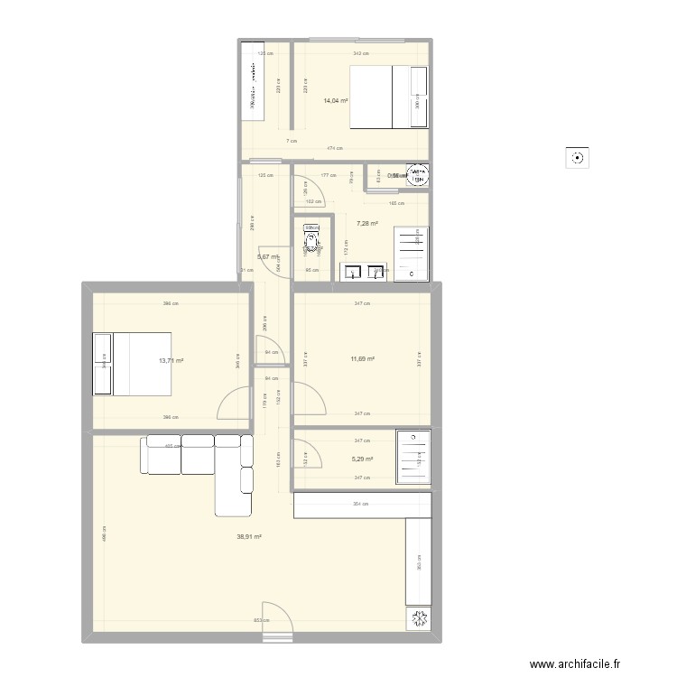 maison bregier gauche. Plan de 0 pièce et 0 m2
