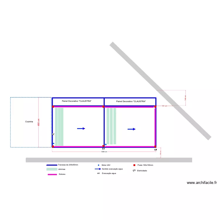 Castelo Alcoutim. Plan de Castelo Alcoutim. Plan de