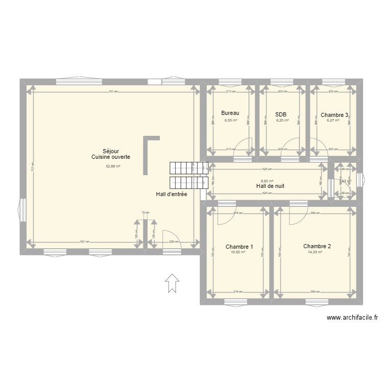 beffe. Plan de 0 pièce et 0 m2