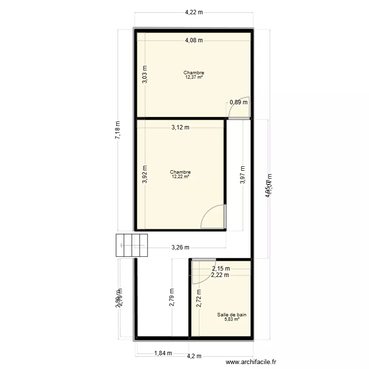 Comble. Plan de 0 pièce et 0 m2