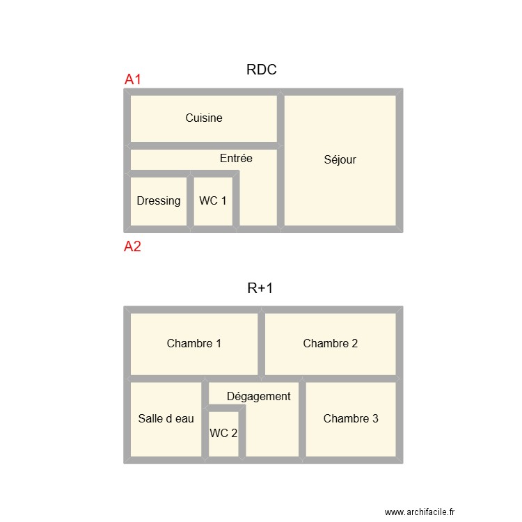 2504 LE GAC. Plan de 11 pièces et 17 m2