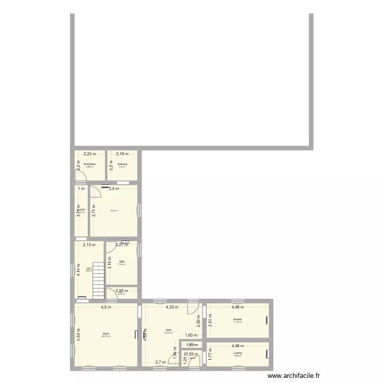 couture 1. Plan de 13 et 103 m² couture 1. Plan de 13 et 103 m²