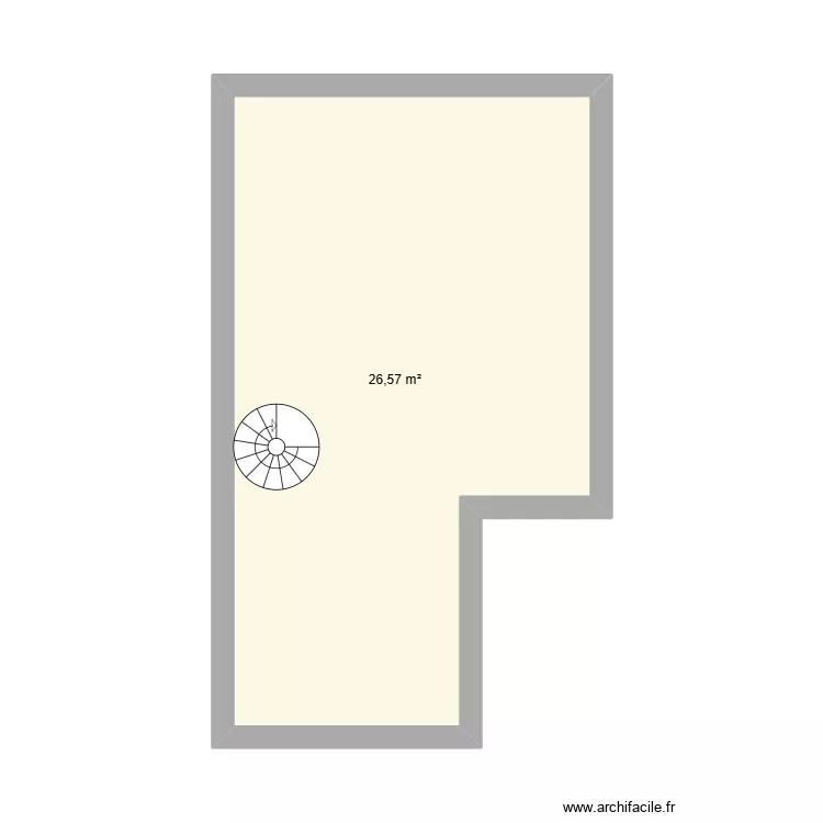 Brouillon 1e étage Verdurette (17/0726-14h16). Plan de 1 et 27 m² Brouillon 1e étage Verdurette (17/0726-14h16). Plan de 1 et 27 m²
