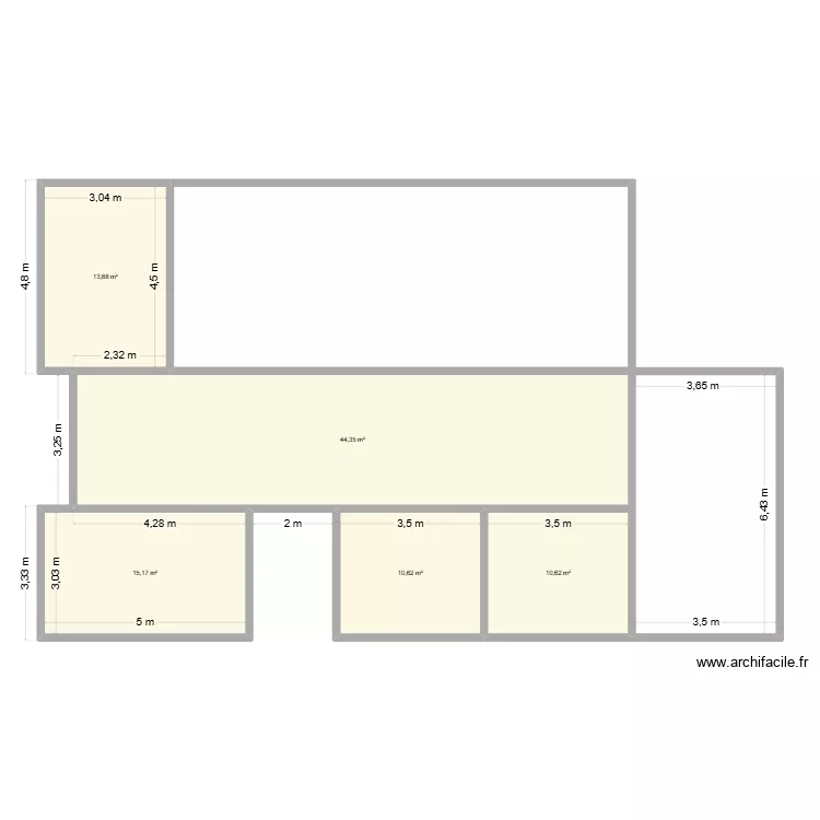 MAISON DOMESTIQUE. Plan de 5 et 94 m² MAISON DOMESTIQUE. Plan de 5 et 94 m²