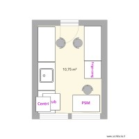 Plan labo base porte milieu