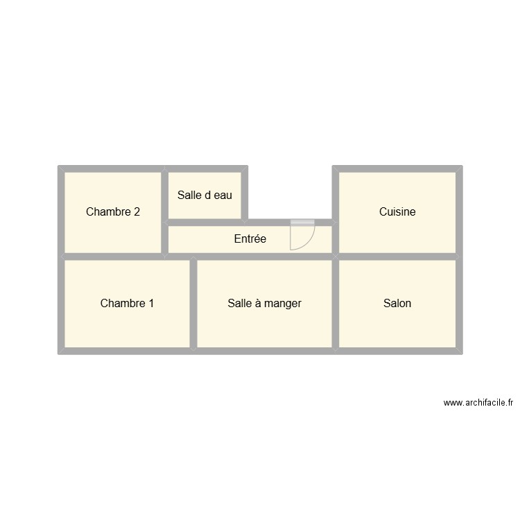 2507 TREUJOU. Plan de 7 pièces et 16 m2