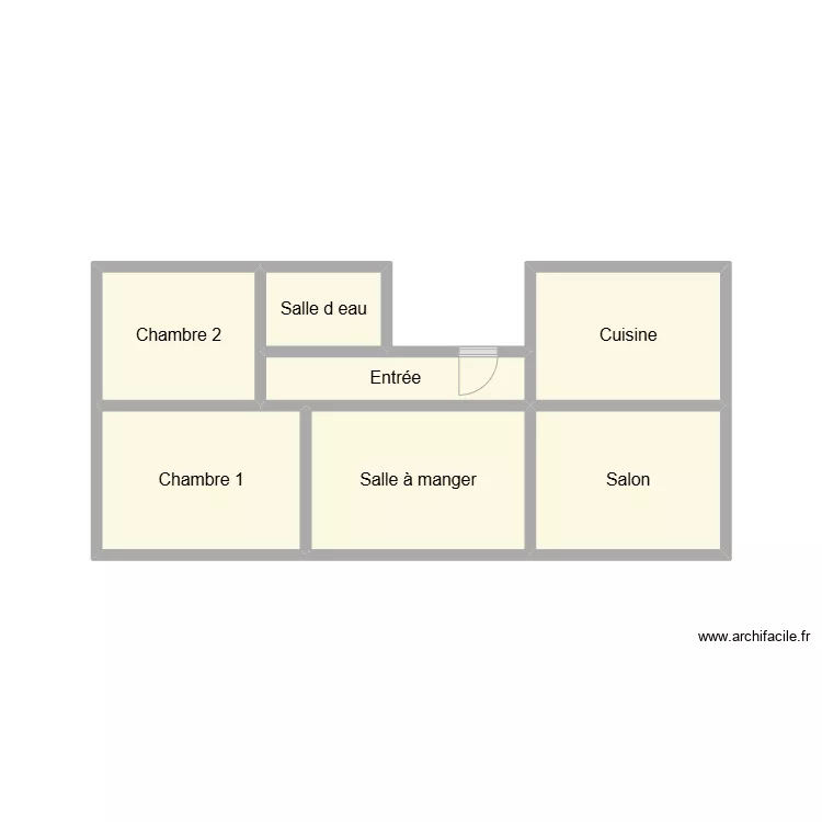 2507 TREUJOU. Plan de 