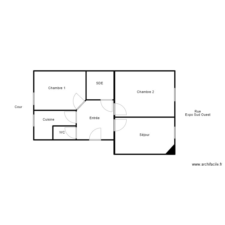 Plan LA PLACE. Plan de 0 pièce et 0 m2