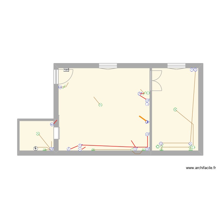 Magri. Plan de 0 pièce et 0 m2