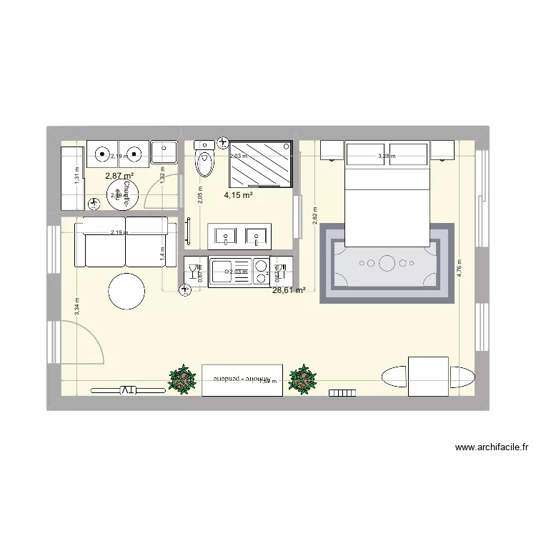 Grange. Plan de Grange. Plan de