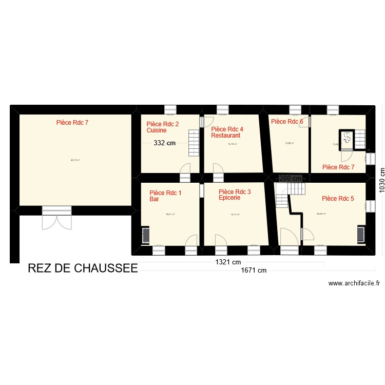 Maison GOUDARD V1 BACKUP. Plan de 29 pièces et 461 m2