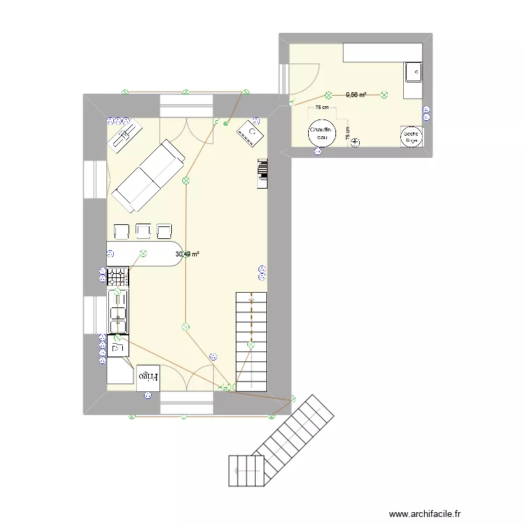 Bidarray plan elec. Plan de Bidarray plan elec. Plan de