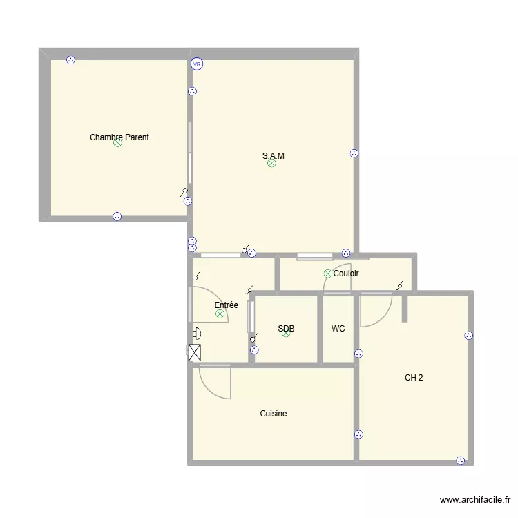ROUBLIN. Plan de 8 et 52 m² ROUBLIN. Plan de 8 et 52 m²