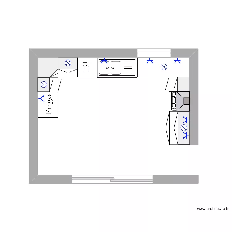 cuisine1. Plan de 