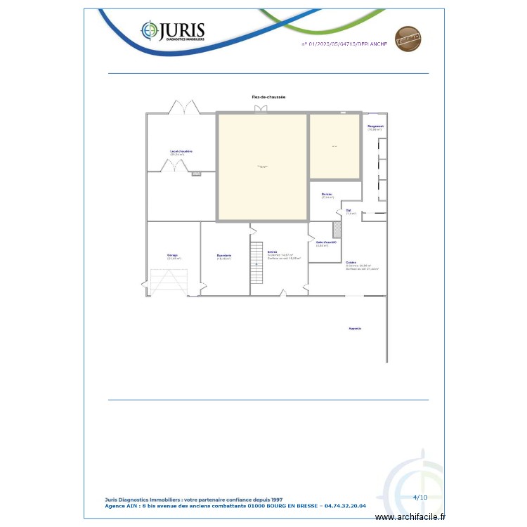 Ferme rdc. Plan de 0 pièce et 0 m2