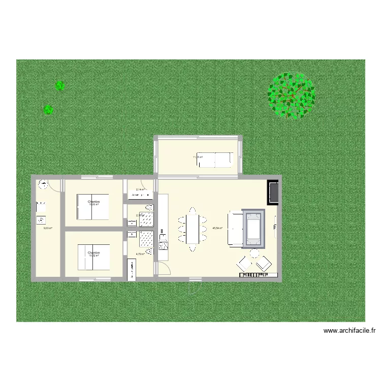 Longère bretagne. Plan de Longère bretagne. Plan de