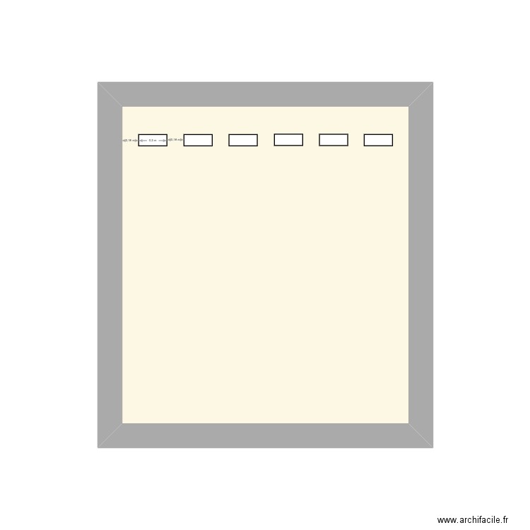 Shoes. Plan de 1 pièce et 10 m2