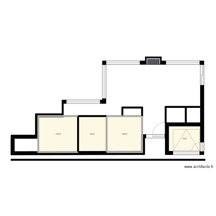 LE BELVEDERE 2025. Plan de 4 pièces et 35 m2