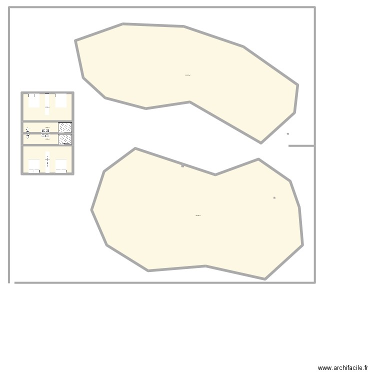 Villa AGUA Rooftop V6. Plan de 6 pièces et 800 m2