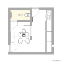 Plan salle de consultation Maison de Santé Argence