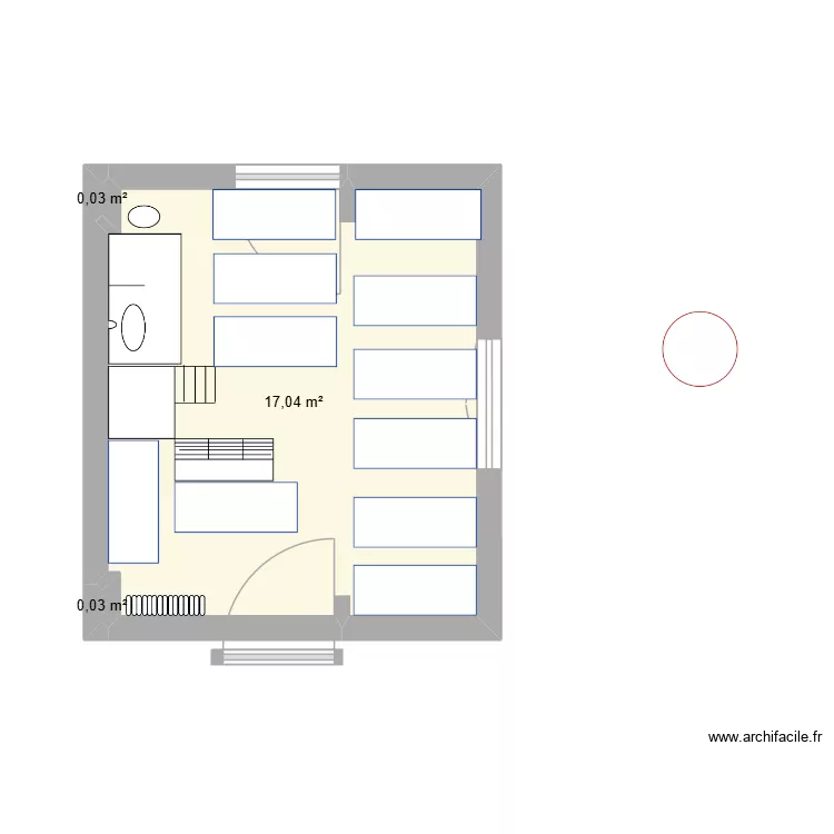 ecole 2. Plan de 3 et 17 m² ecole 2. Plan de 3 et 17 m²