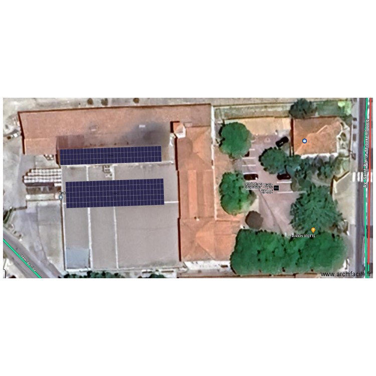 Panneaux solaires BP 2. Plan de 0 pièce et 0 m2