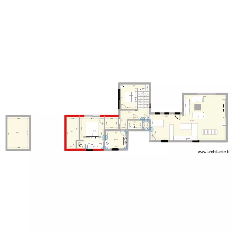 maison saint esprit version eco 2. Plan de 8  et 162 m²