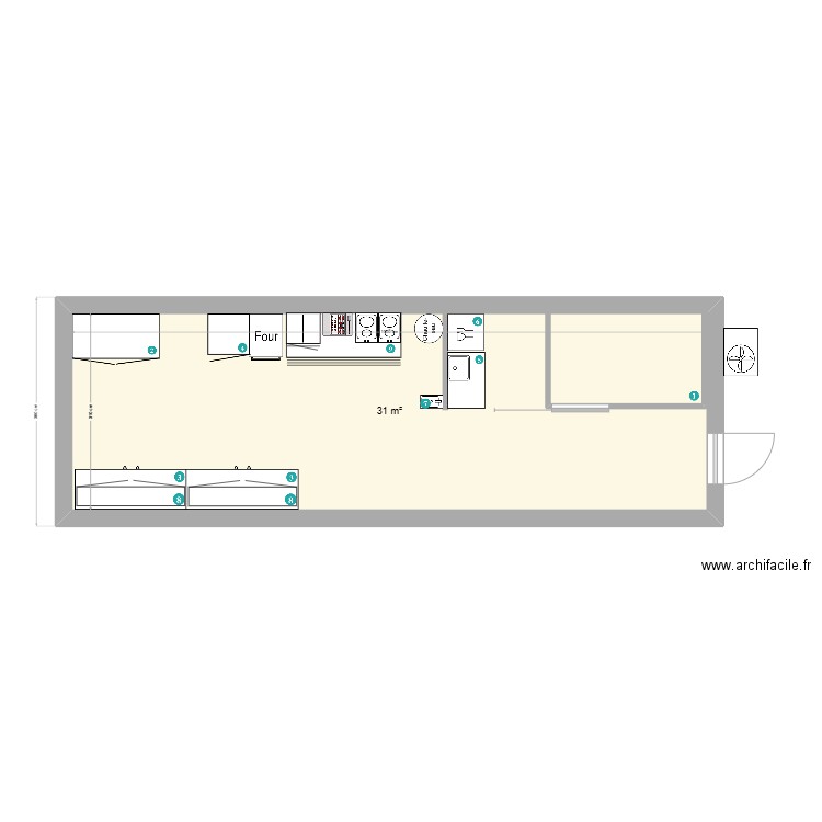 RÉGLISSE. Plan de 0 pièce et 0 m2