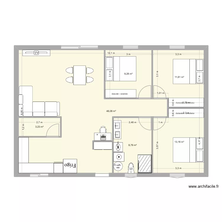 maison revente N°1. Plan de 6 et 143 m² maison revente N°1. Plan de 6 et 143 m²
