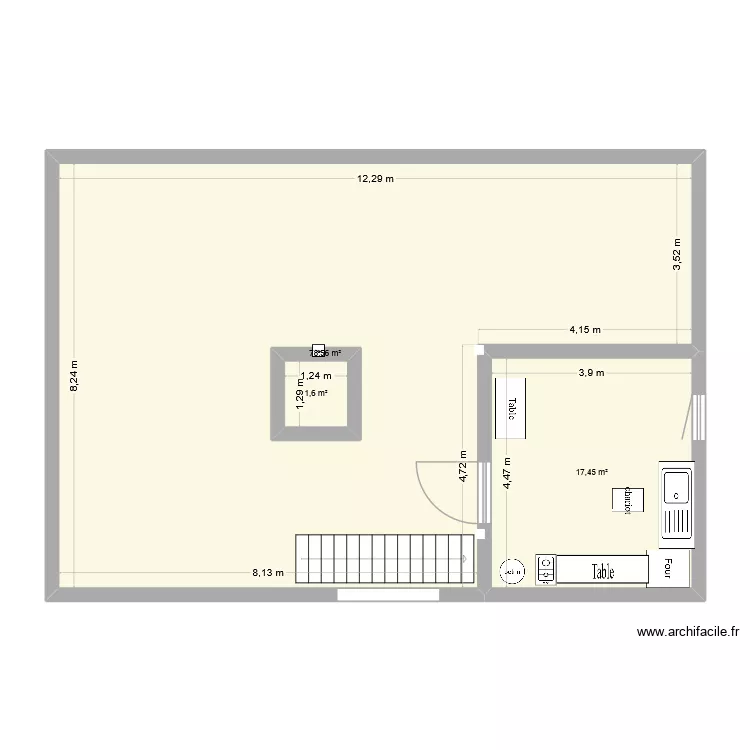 étage avec transfo. Plan de 3 et 101 m² étage avec transfo. Plan de 3 et 101 m²