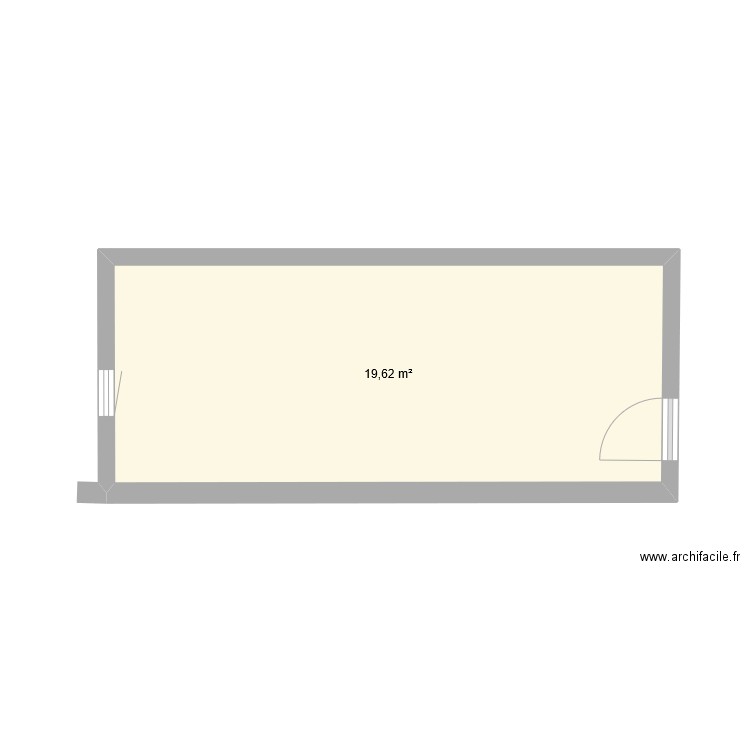 abri atelier projet. Plan de 0 pièce et 0 m2
