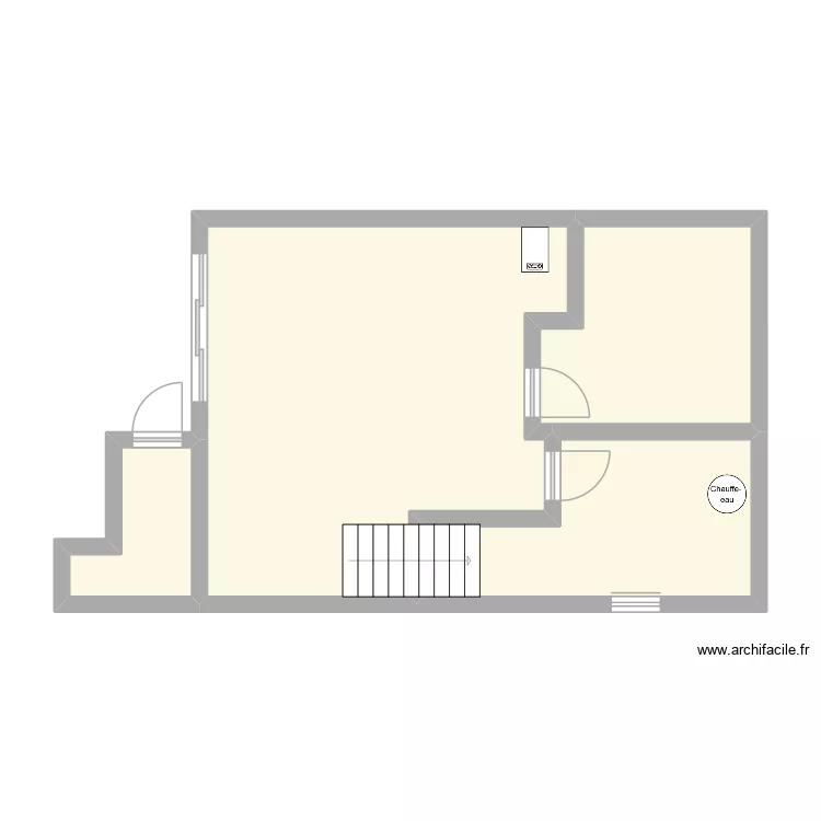OUDIB - Petit Couronne. Plan de 19  et 170 m²