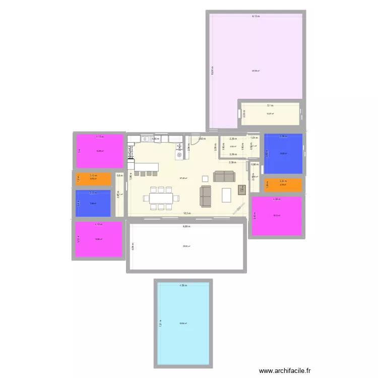 TRINITE2. Plan de 16 et 312 m² TRINITE2. Plan de 16 et 312 m²