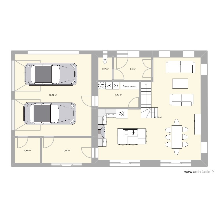 Moniville. Plan de 0 pièce et 0 m2