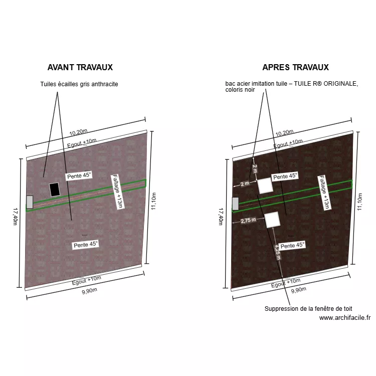 dp033 cruveilher. Plan de 