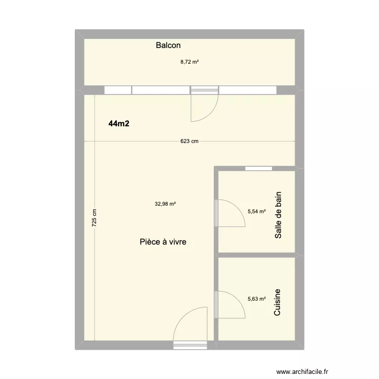 Valere C 177. Plan de 